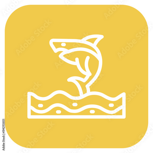 Vector Design Shark Icon Style