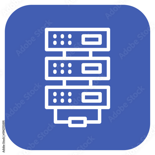 Vector Design Server Icon Style