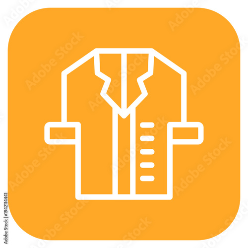 Lab Coat Icon Style