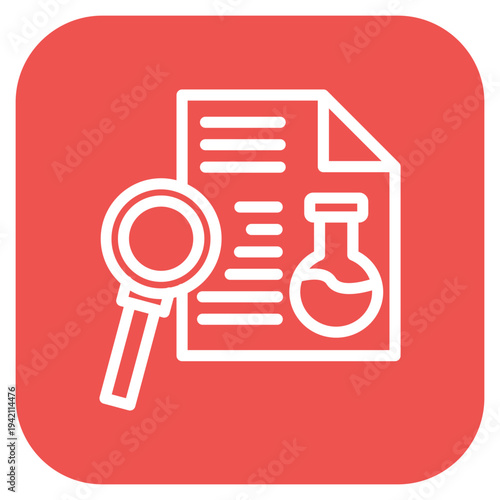 Research Icon Style