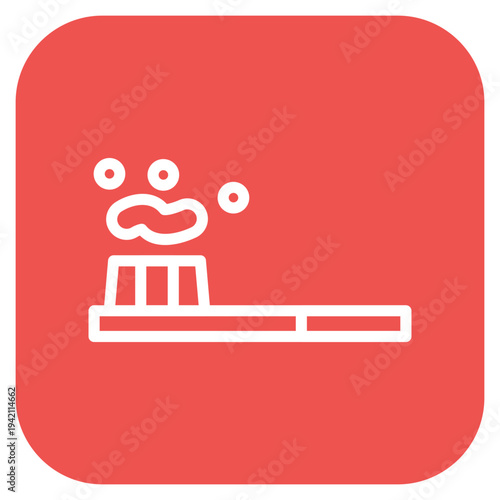 Tooth Brushes Icon Style