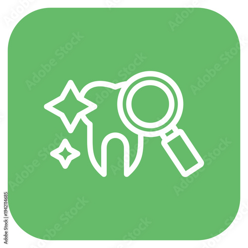 Dental Checkup Icon Style