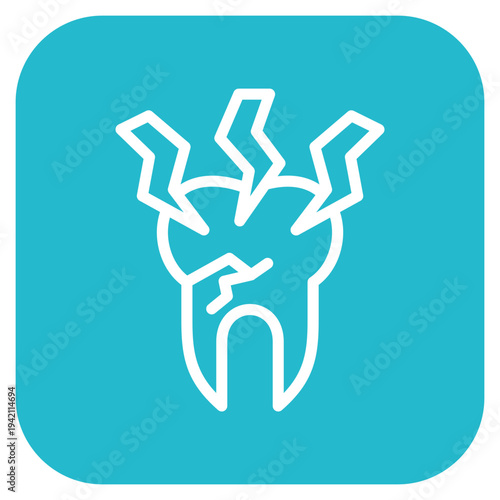 Toothache Icon Style