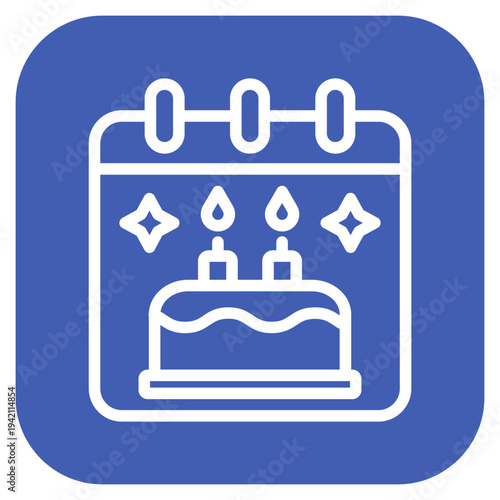 Birthday Event Icon Style
