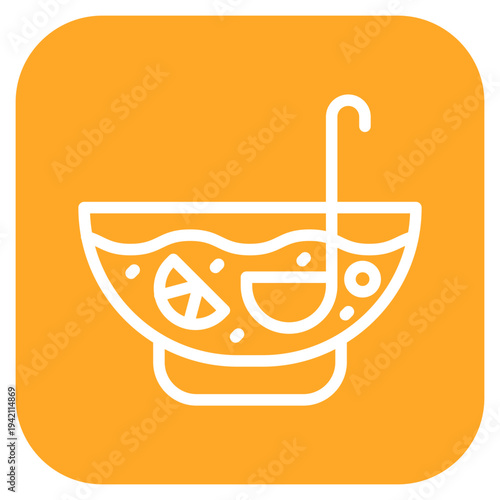 Birthday Punch Icon Style