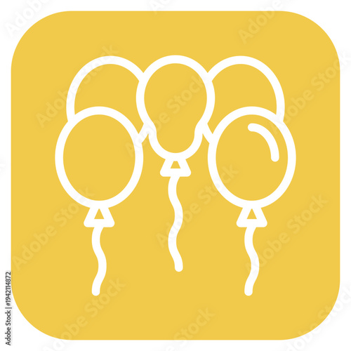 Balloons Icon Style