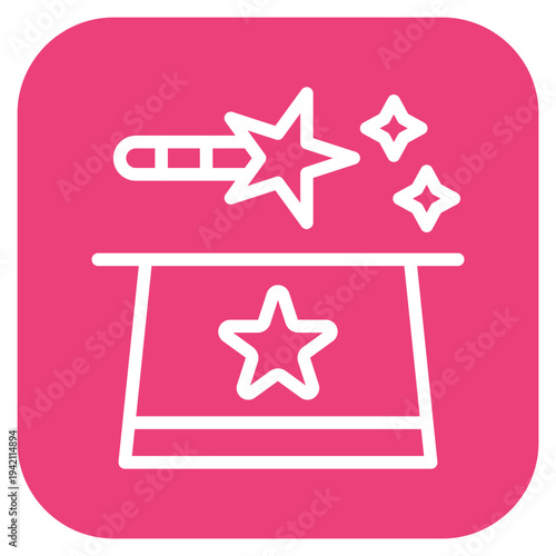Magic Trick Icon Style