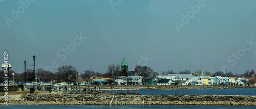 Εκτύπωση καμβά Celina, Ohio at Grand Lake Saint Marys in Winter