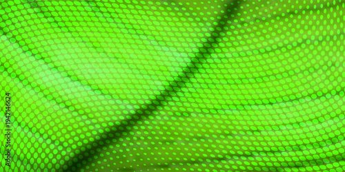 Light Green vector texture with disks. Colorful illustration with gradient dots in nature style. Pattern for wallpapers, curtains.