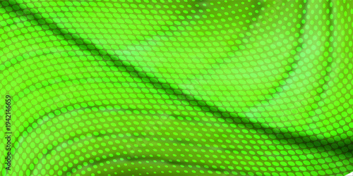 Light Green vector texture with disks. Colorful illustration with gradient dots in nature style. Pattern for wallpapers, curtains.
