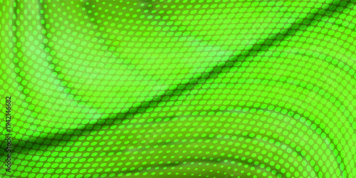 Light Green vector texture with disks. Colorful illustration with gradient dots in nature style. Pattern for wallpapers, curtains.