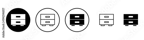Archive folders icon vector. Document vector icon. Archive storage icon.