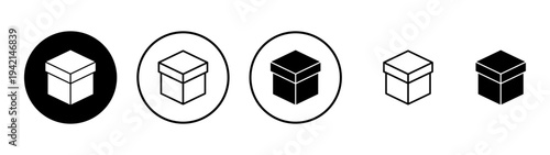 Box icon vector. box sign and symbol, parcel, package