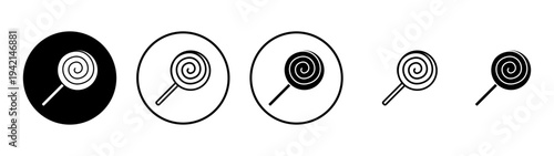 Candy icon vector. candy sign and symbol.