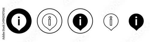 Information sign icon vector. about us sign and symbol. question mark icon