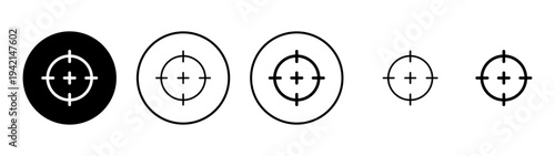 Target icon vector. goal icon vector. target marketing sign and symbol