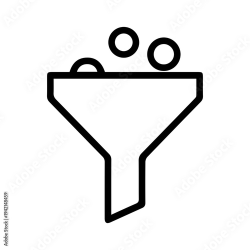 Funnel Filter Icon