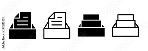 Archive folders icon vector illustration. Document vector icon. Archive storage icon.