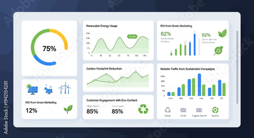 Set of 8 business infographic elements vector