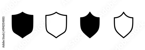 Shield icon vector illustration. Protection icon. Security sign and symbol