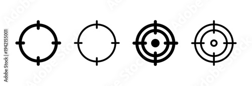 Target icon vector illustration. goal icon vector. target marketing sign and symbol