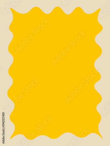 Pasta Sheet Wavy Border Background