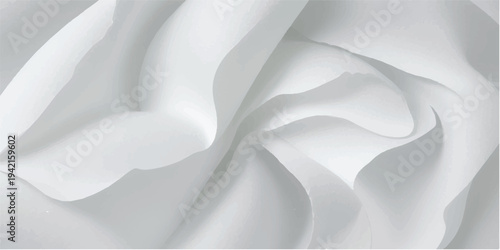 White fabric smooth texture surface background