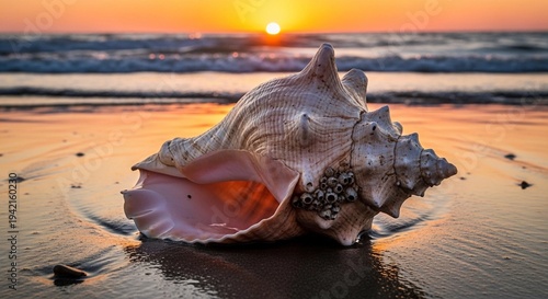 sea horse on the beach