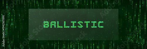 Ballistic Digital Data Stream for Cybersecurity Threat Detection and Coding