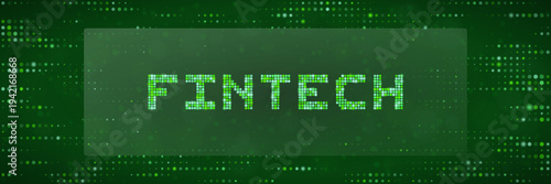 Green Fintech Concept for Sustainable Digital Banking and ESG Finance Technology