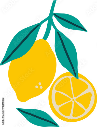 Lemon With Slice