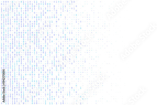 Binary Code Data Stream for Cybersecurity and Quantum Computing Background