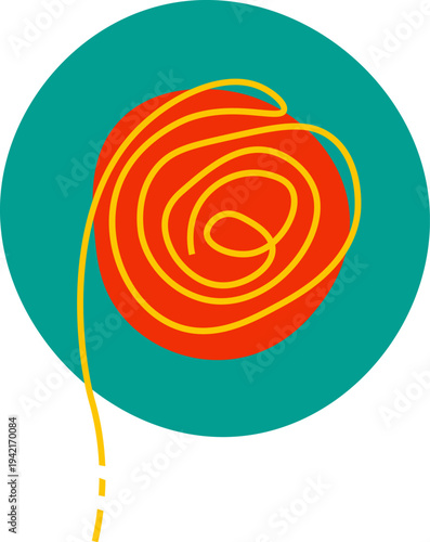 Italian Pasta On Plate