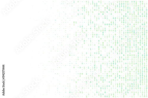 Green binary code pattern for sustainable computing and ecofriendly data center technology