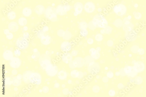 Soft pastel yellow bokeh background for baby shower and spring celebration designs