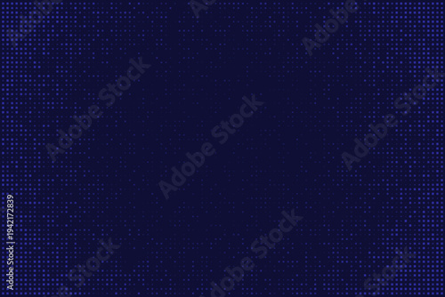 Dark Blue Digital Data Grid Background, Cyber Security Network Pattern, Abstract Tech Texture