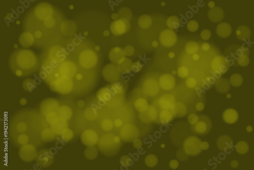 Microscopic View of Airborne Pollen Spores and Dust Particles on Dark Green Background