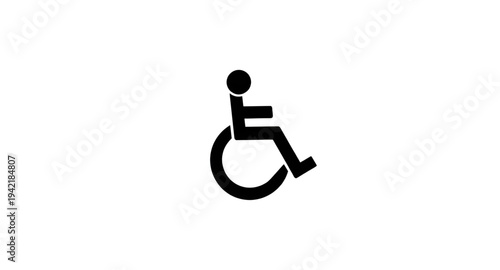 disabled, disability, wheelchair, handicap, accessibility, accessible, sign, symbol, icon, vector, illustration, silhouette, figure, person, mobility, support, assistance, inclusive, inclusion, equali