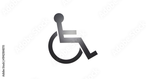disabled, disability, wheelchair, handicap, accessibility, accessible, sign, symbol, icon, vector, illustration, silhouette, figure, person, mobility, support, assistance, inclusive, inclusion, equali
