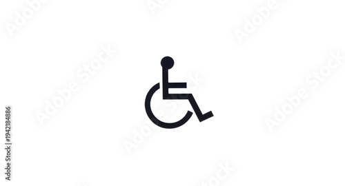 disabled, disability, wheelchair, handicap, accessibility, accessible, sign, symbol, icon, vector, illustration, silhouette, figure, person, mobility, support, assistance, inclusive, inclusion, equali