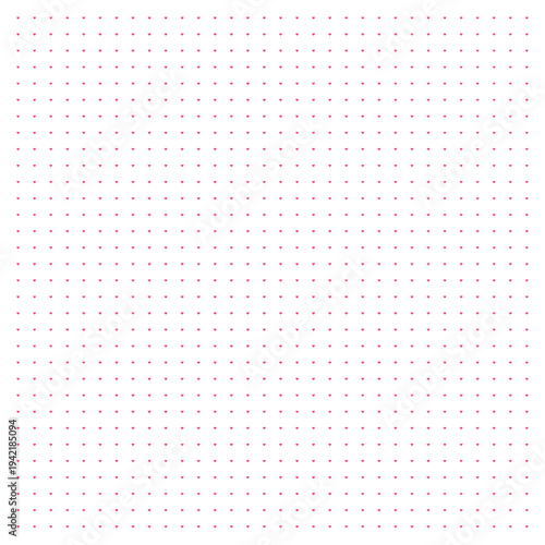Vector Field Grid of Hearts - Abstract Pink Heart Grid Art