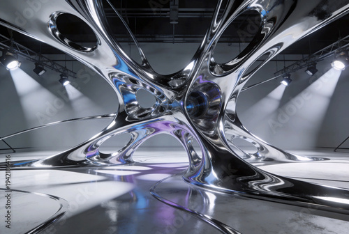 Liquid Chrome Structure