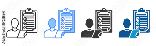 Refinement Icon Set Multiple Style Collection