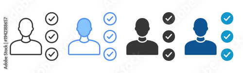 Skill Icon Set Multiple Style Collection