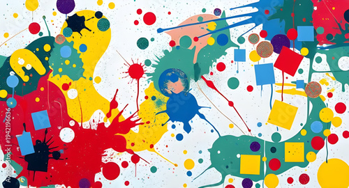 abstract, colorful, splash, splashes, paint, painting, background, color, vibrant, bright, liquid, drip, drop, splatter, blot, stain, brush, stroke, art, artistic, texture, creative, design, graphic, 