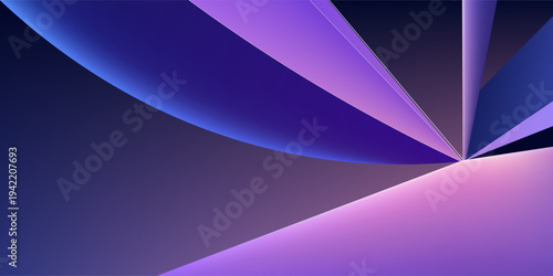 Abstract background with fluid gradient. 3d illustration of design purple colorful 3d design inspired waves.
