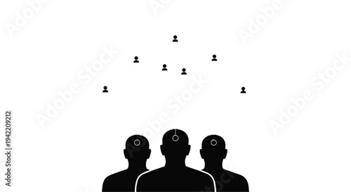 people with ideas and innovation concept