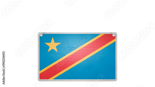 Free Download Flag of the Democratic Republic of Congo waving freely - GFXLoad