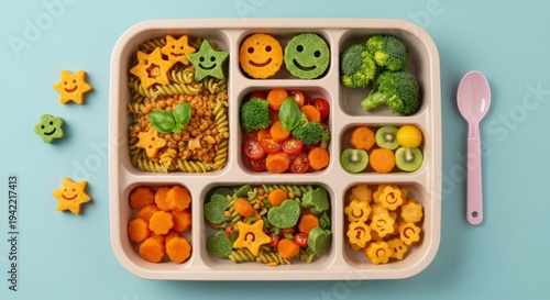 Fun and Healthy Bento Box Lunch for Kids