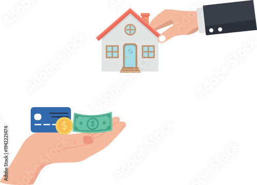 Home Buying Transaction, Real Estate Investment Deal, Mortgage Settlement Process, Property Ownership Purchase, Secure Housing Investment